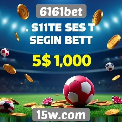 Promoções e bônus atrativos no site 6161bet